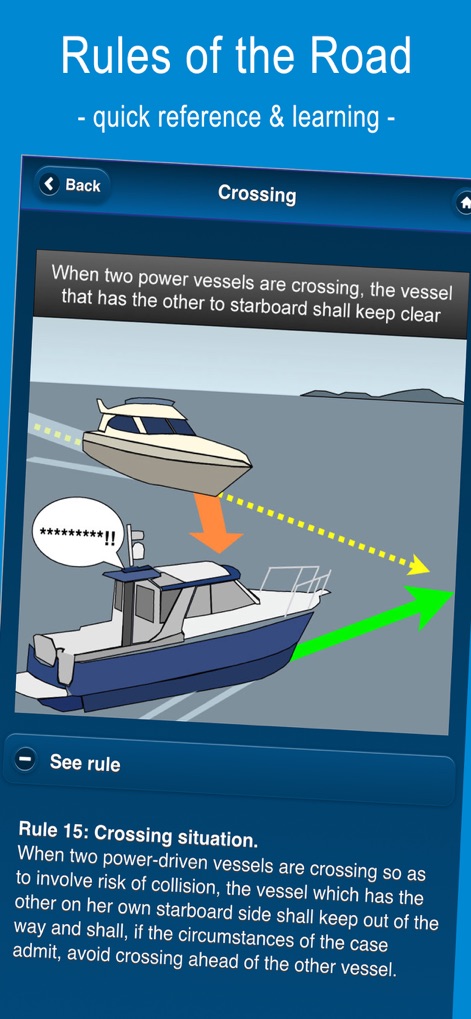 ColRegs: Rules of the Road - Education App | MWM
