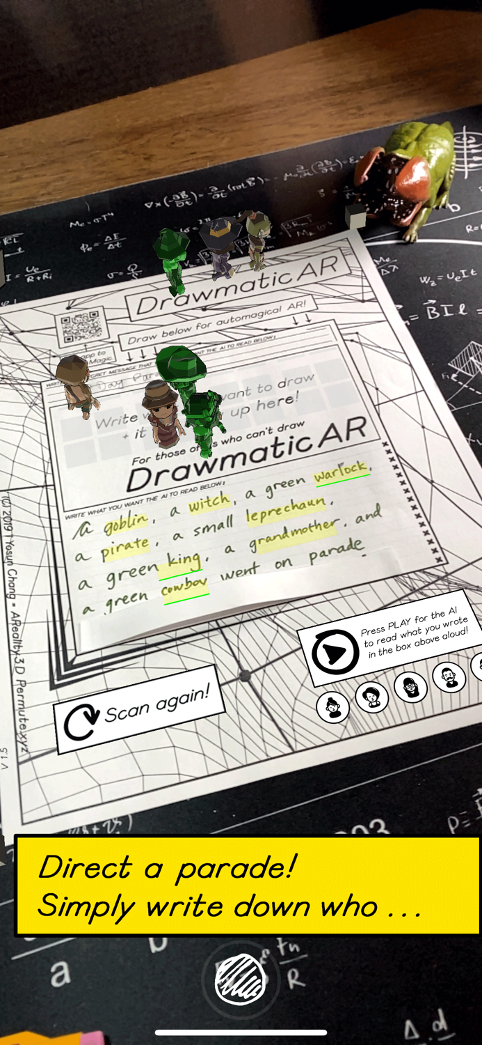 DrawmaticAR - Writing Magic