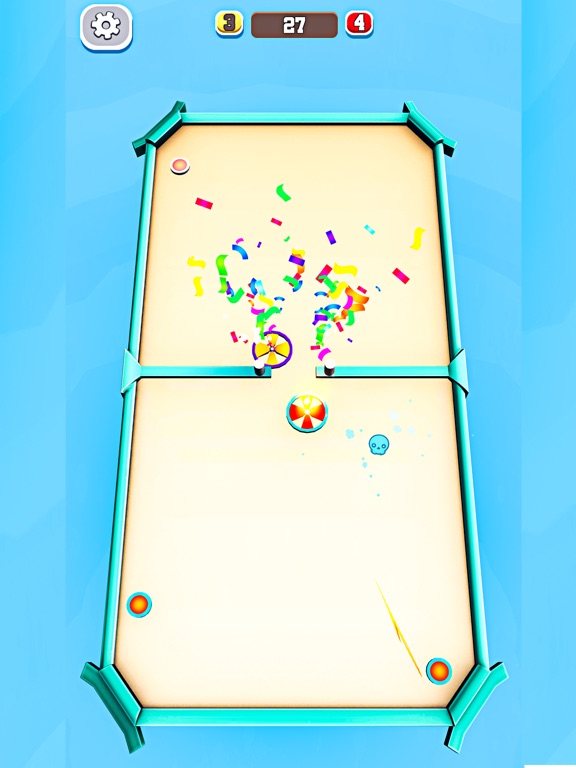Screenshot #6 pour Carrom Battle - Disc Pool King