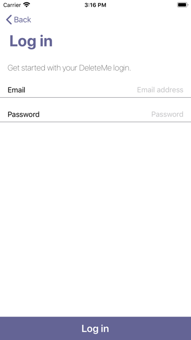 DeleteMe Privacy Protection Screenshot