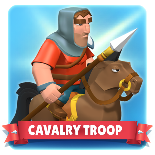 Unlock your first cavalry troop