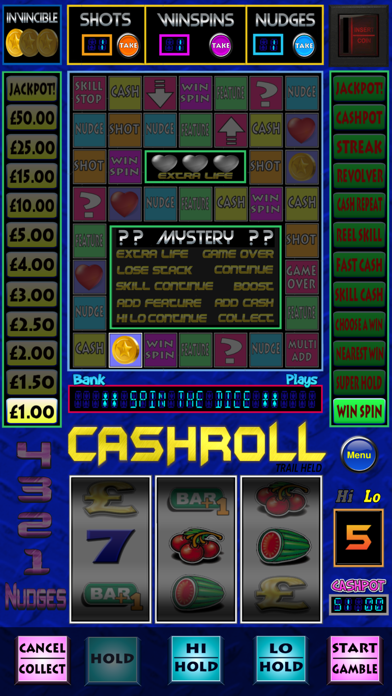 CashRoll Pub Fruit Machine Screenshot