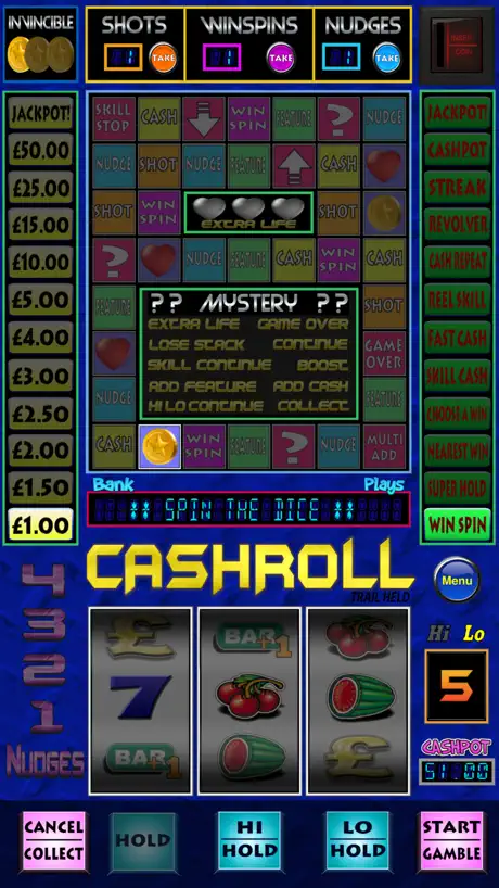 CashRoll Pub Fruit Machine