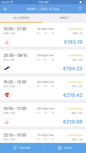 City.Travel — Cheap Flights screenshot 2