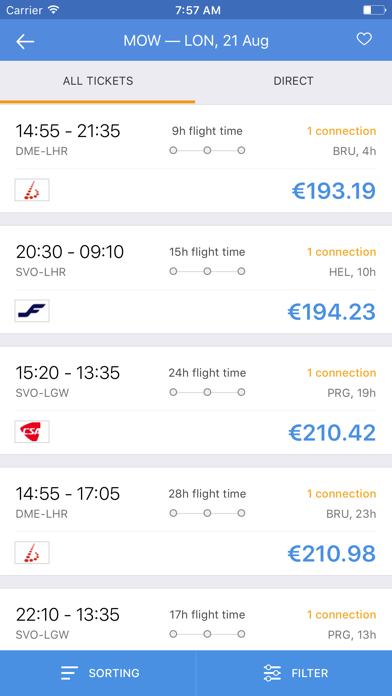 City.Travel — Cheap Flights Screenshot