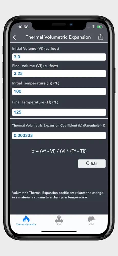 Thermal Engineering Calc