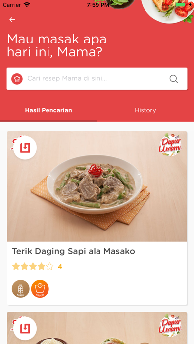Screenshot #1 pour Dapur Umami