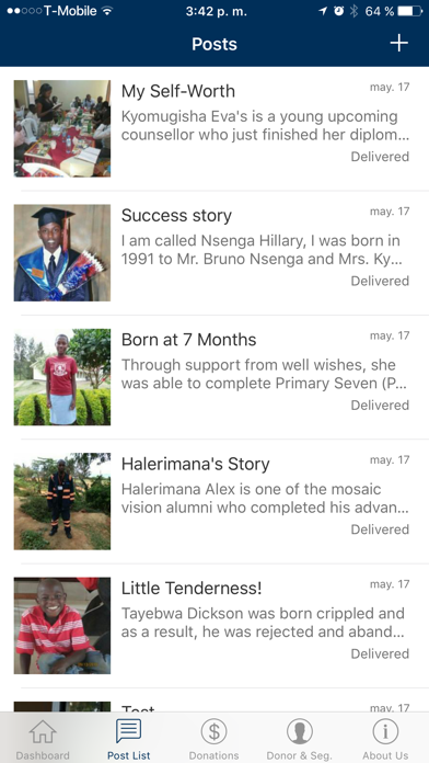 ViewSpark Fundraising Screenshot
