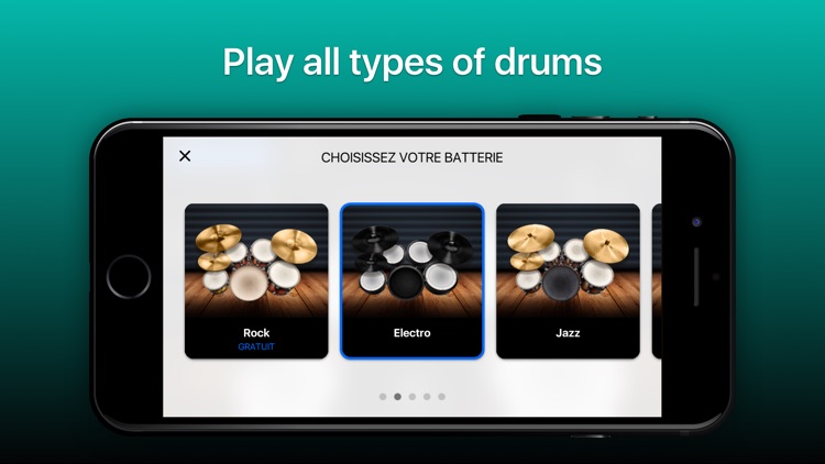 Drums - real drum set games screenshot-3