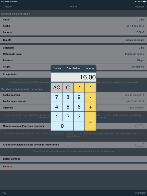 My Budget Book App Store preview screenshot 15