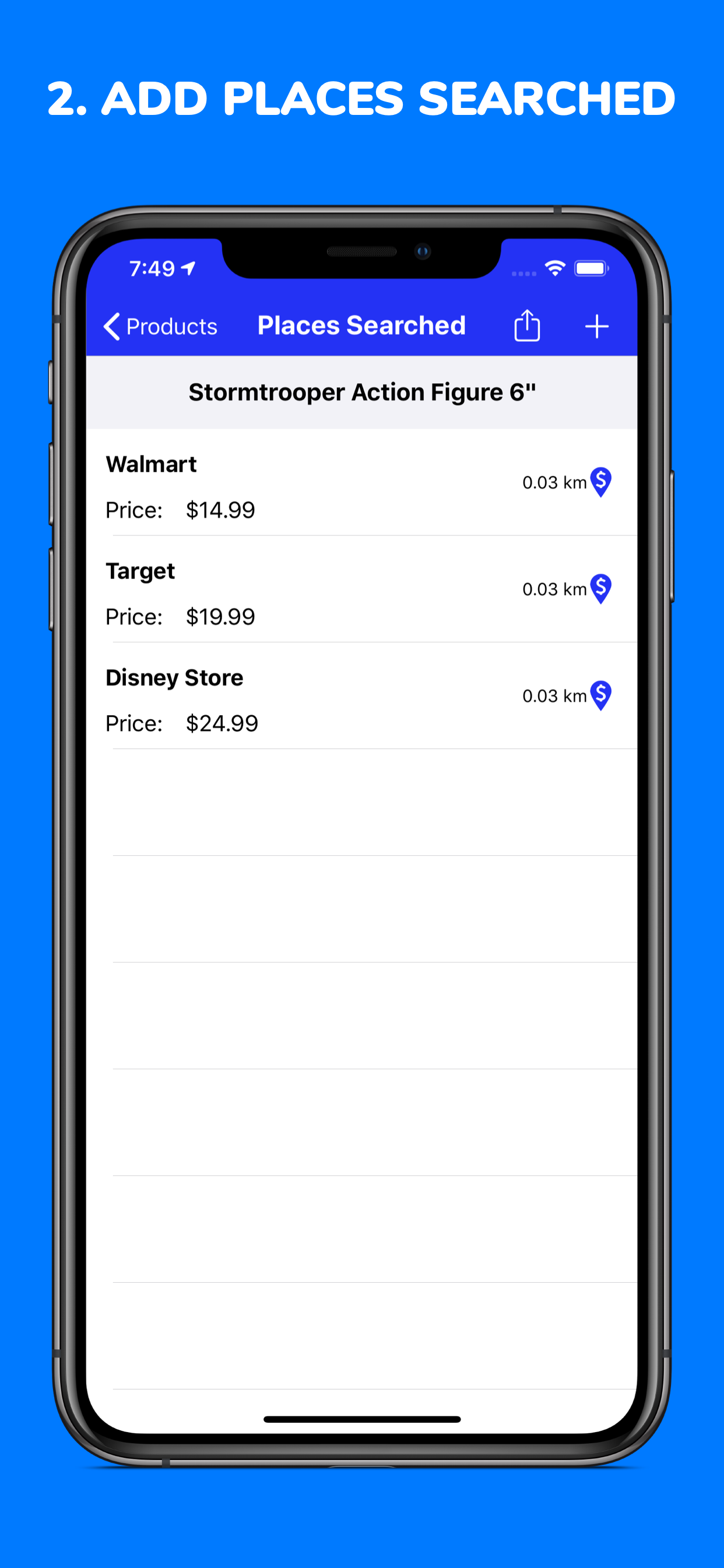 PriceHere - Note and save screenshot 2