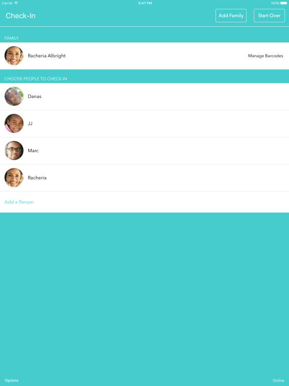 Screenshot #5 pour Clover People Check-in