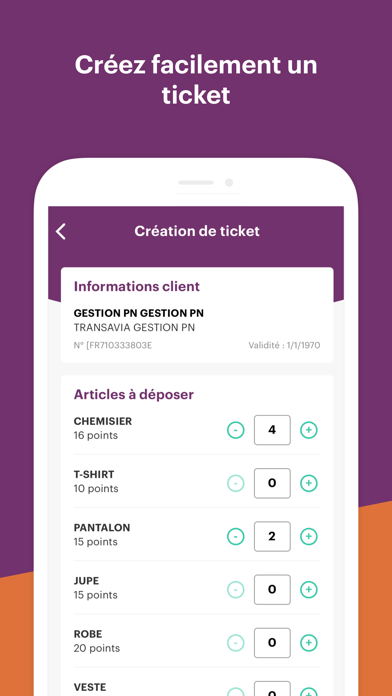Screenshot #3 pour Pressing Partenaires - App B2B