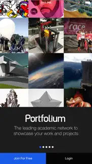 portfolium iphone screenshot 1