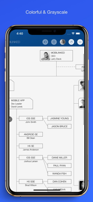 ‎Organization Chart Management Screenshot