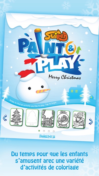 Screenshot #2 pour Peinture et Jeu: Noël