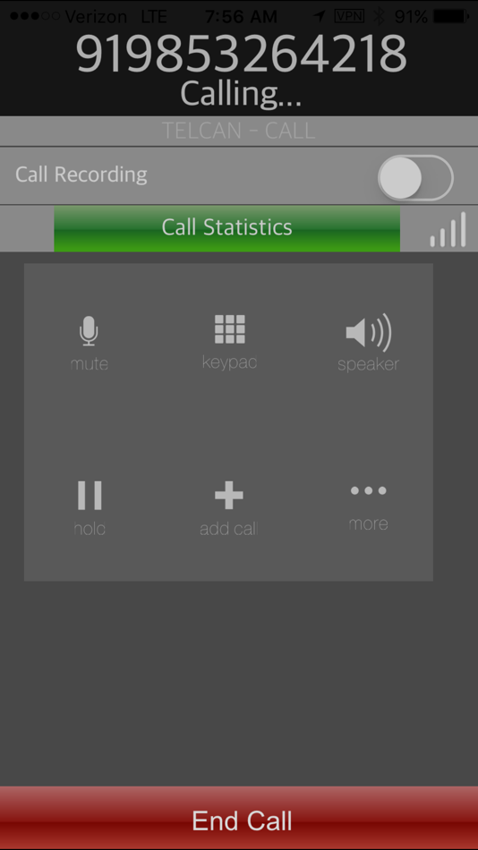 #2. Myline VoIP (iOS) 由: GlobalTel