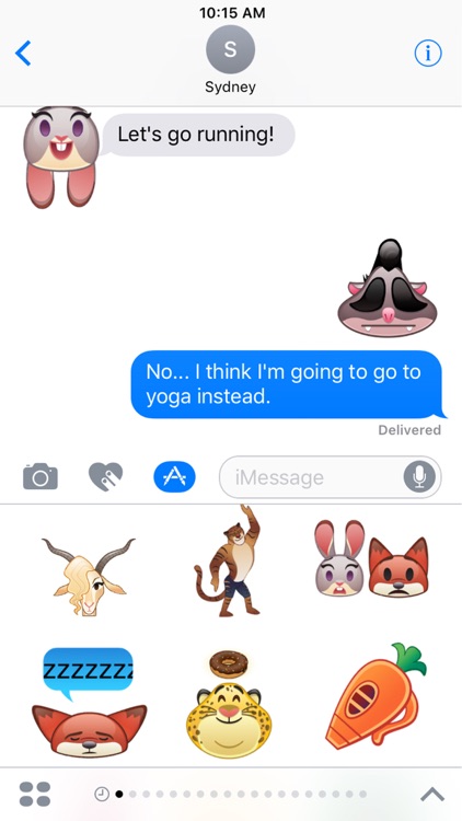 Disney Stickers: Zootopia screenshot-4