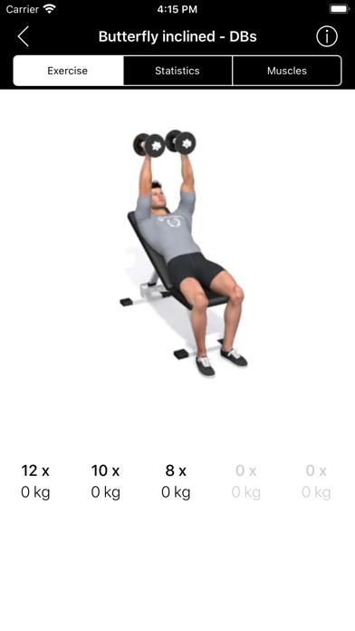 Pro-Fitness Trainingsapp Screenshot
