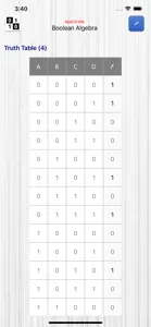 Boolean Algebra screenshot #5 for iPhone