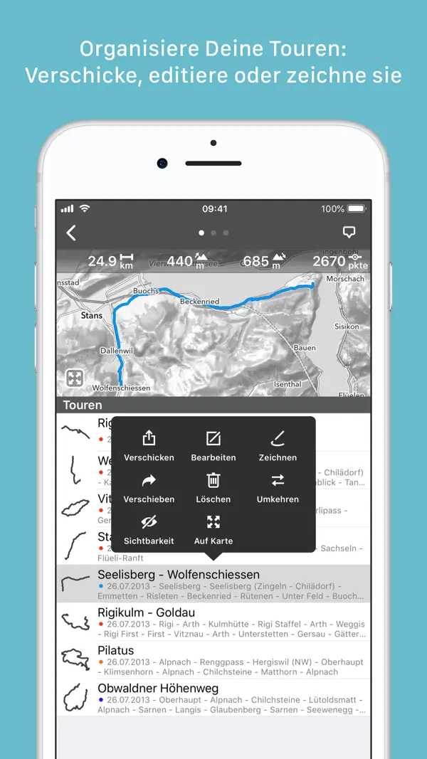 MapOut iPhone App Screenshot 5 – Navigation