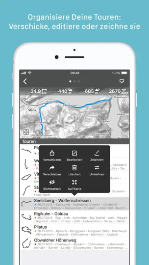 Screenshot von MapOut auf dem iPhone 5