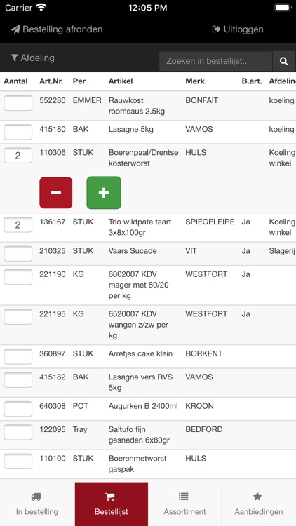 Bestelapp Ter Brugge