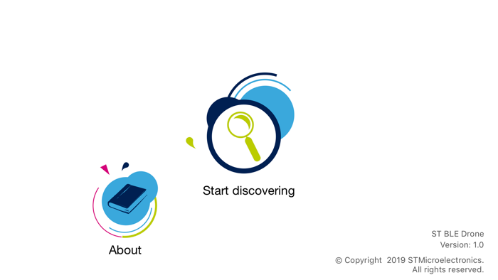 ST BLE Drone