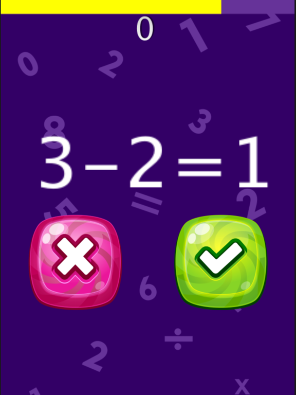 Quick Math Learning Brain Game iPad screenshot