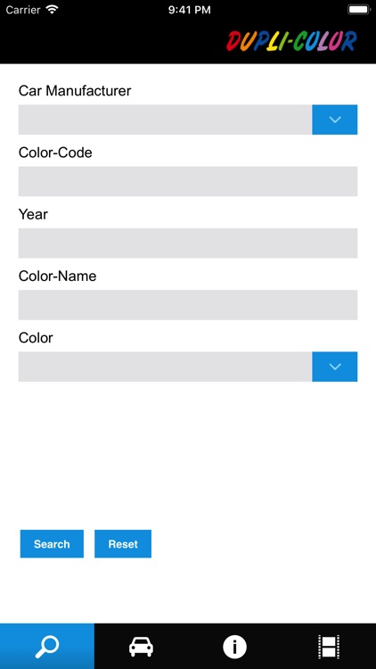 DUPLI-COLOR Color Search