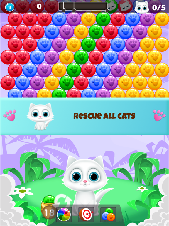 Screenshot #5 pour PawPaw Bubble Shooter