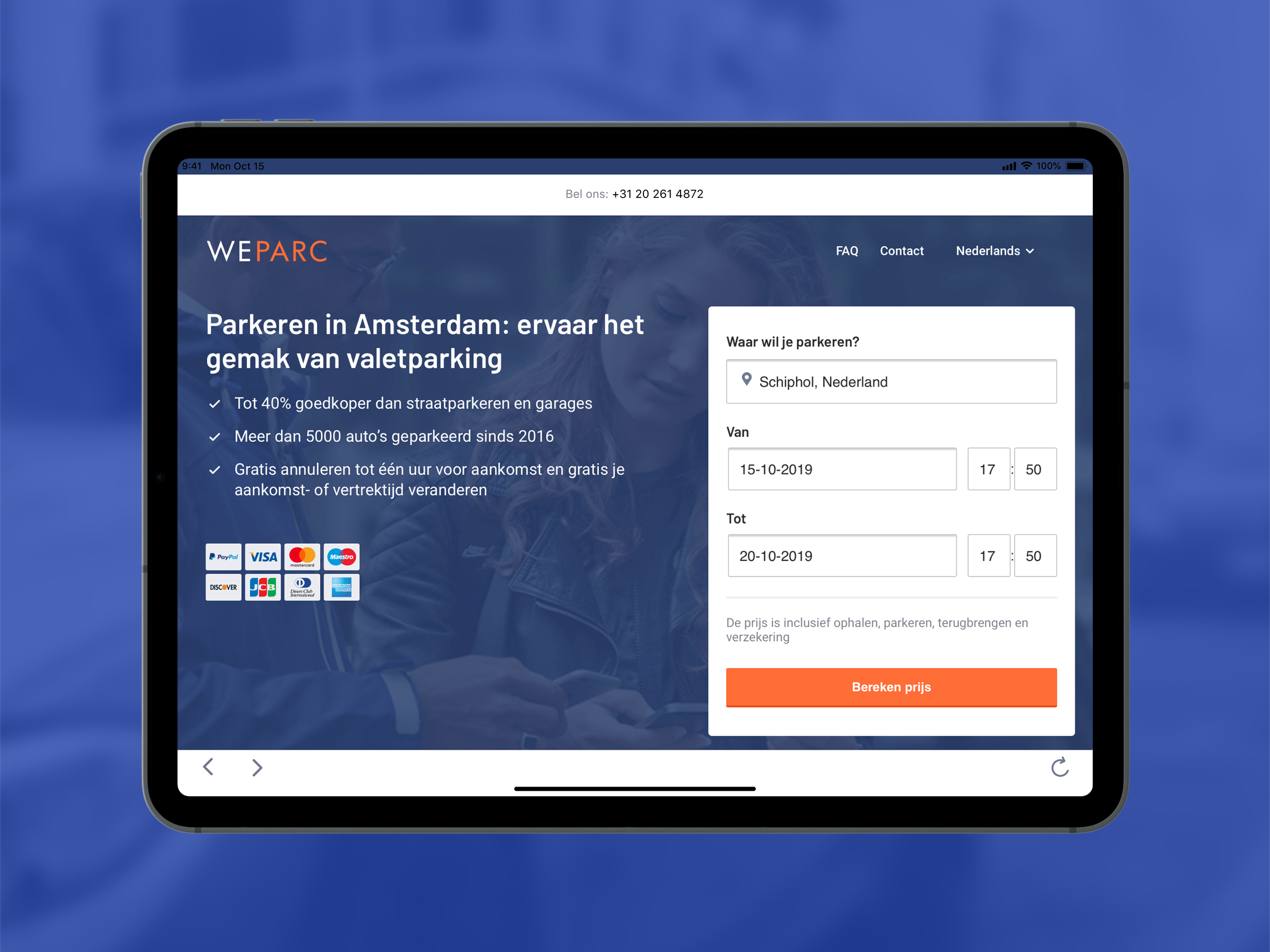 WeParc - Valet parking service