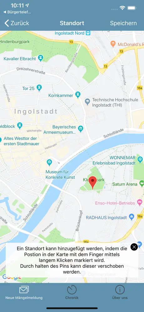 Mängelmelder Ingolstadt