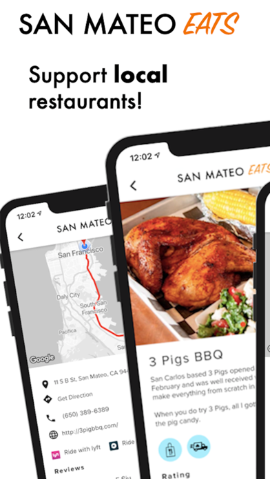 San Mateo Eats Screenshot 1 - AppWisp.com San Mateo Eats Screenshot 1 - AppWisp.com