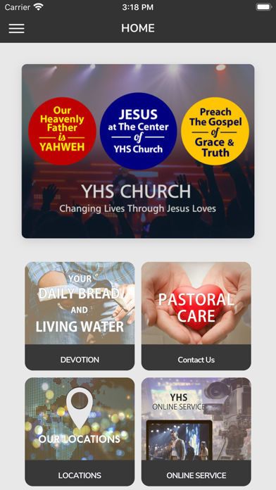 YHS APP Screenshot