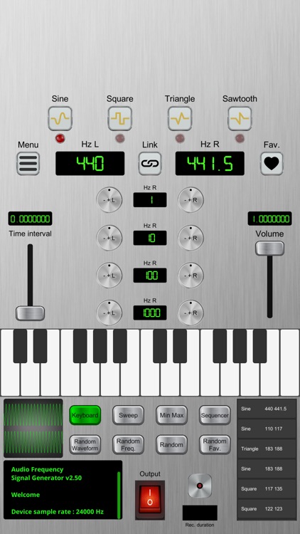 AudioFrequencySignalGenerator screenshot-7