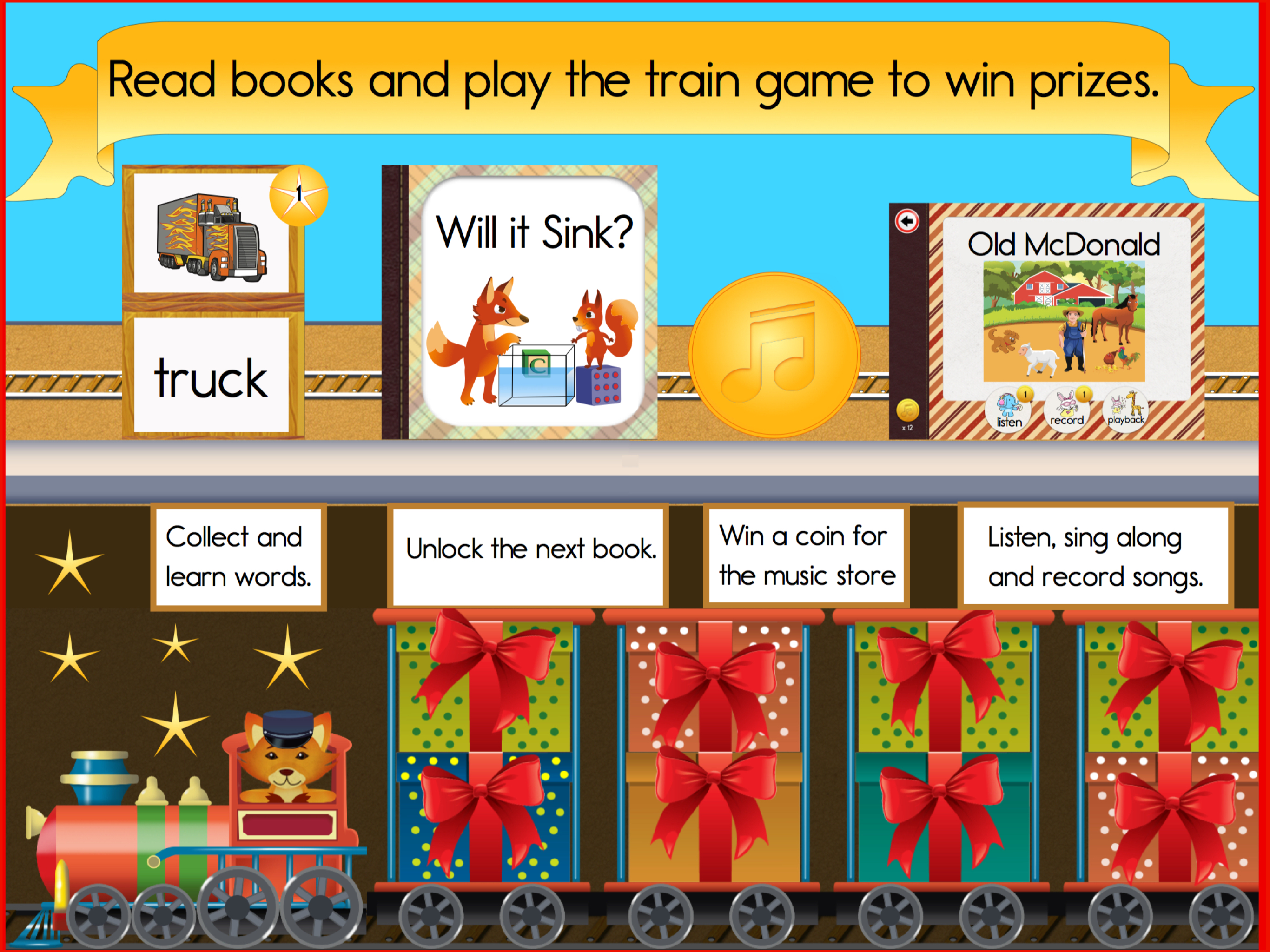 Reading Train Starter Books