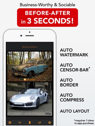 BeforeAfter, Instant Watermarkのおすすめ画像1