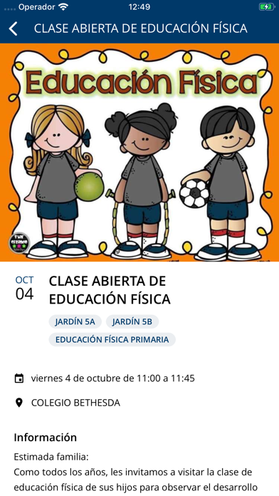 Colegio y Liceo Bethesda Screenshot