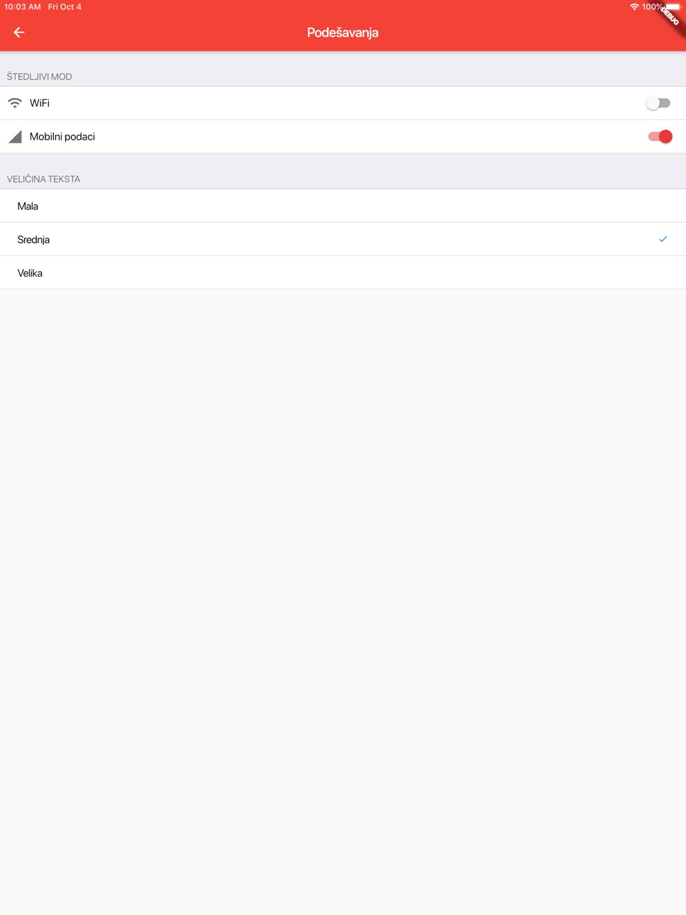 iPad screenshot