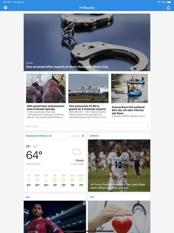 Screenshot #4 pour The Colorado Springs Gazette