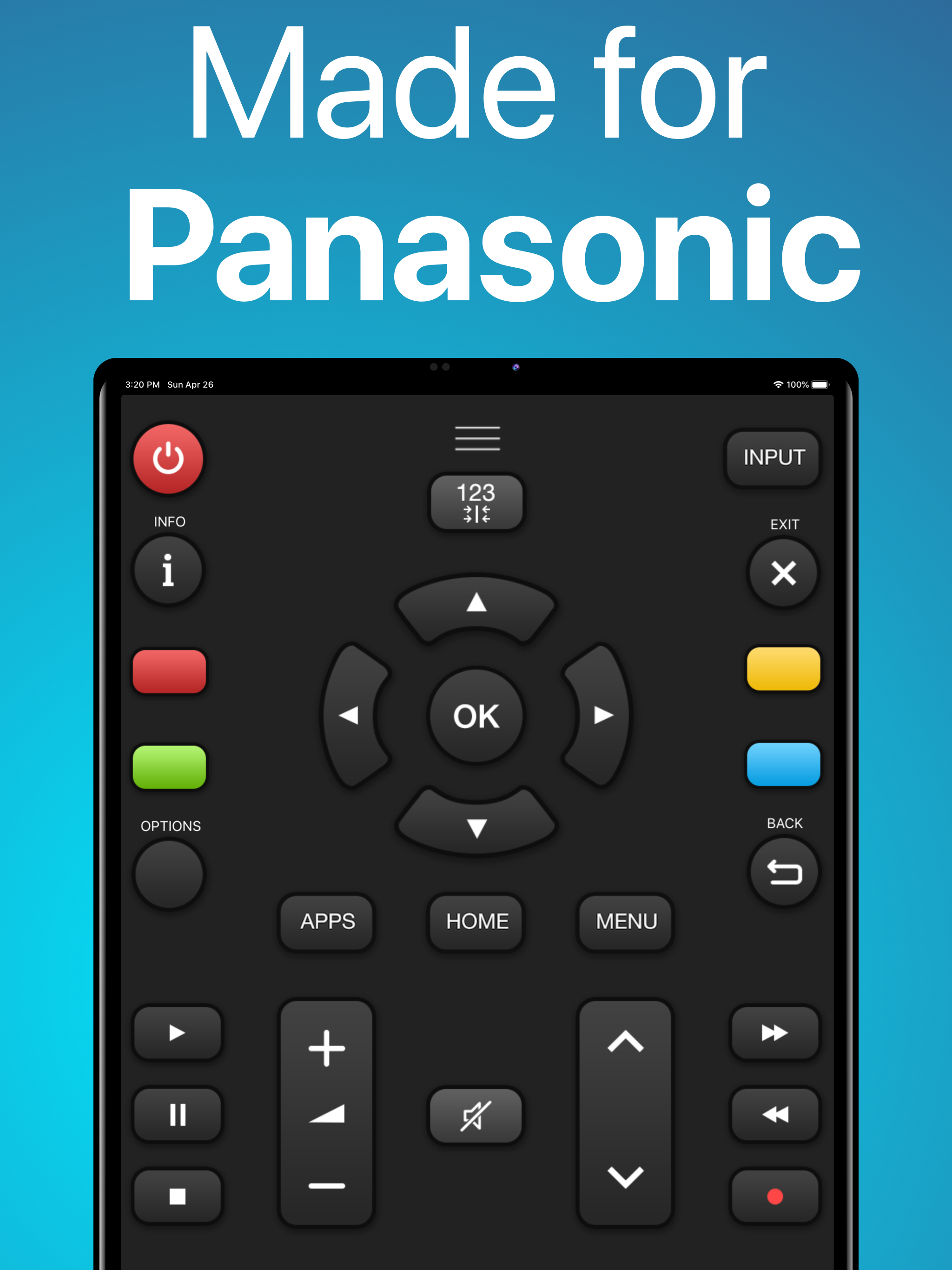 Panamote : Remote for smart tv