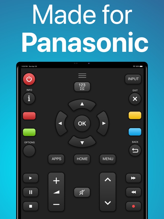 Remoto Panasonic TV - Panamote en App Store