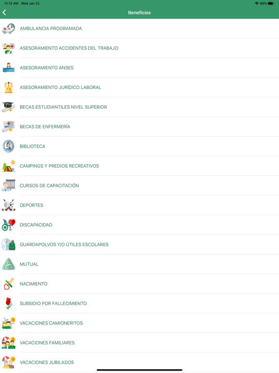 CamionerosBA iPad screenshot 4