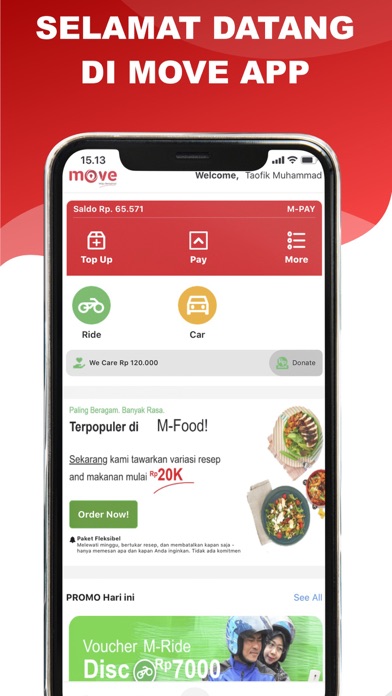 Move App Screenshot