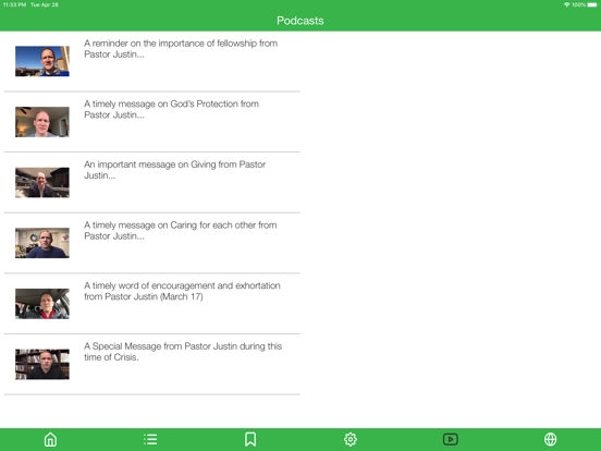 Daily Devotion iPad screenshot 5 - Reference app