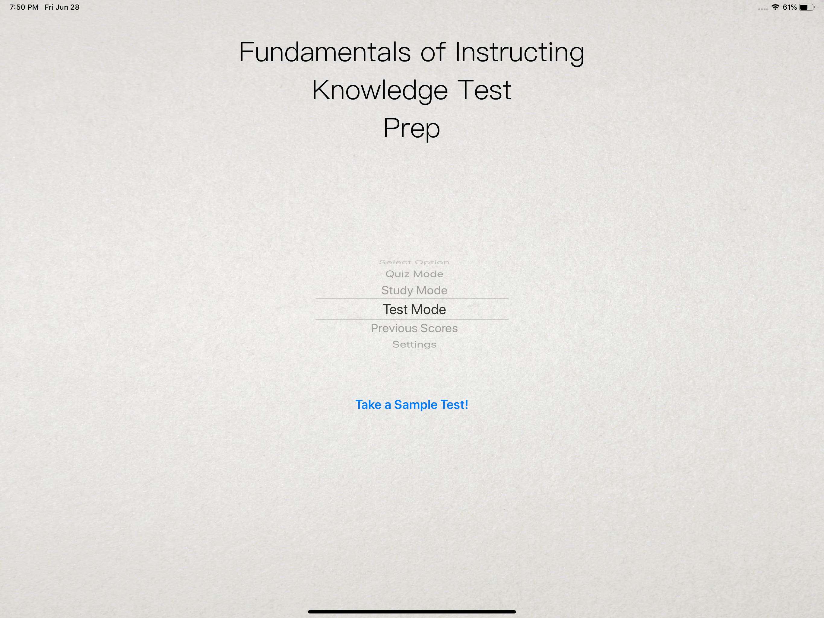 Fundamentals Of Instructing