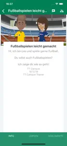 Football Mobile Campus Tirol screenshot #2 for iPhone