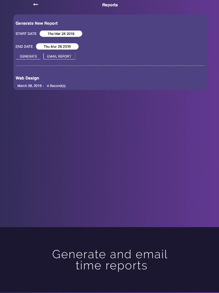 Simple Hours Tracker