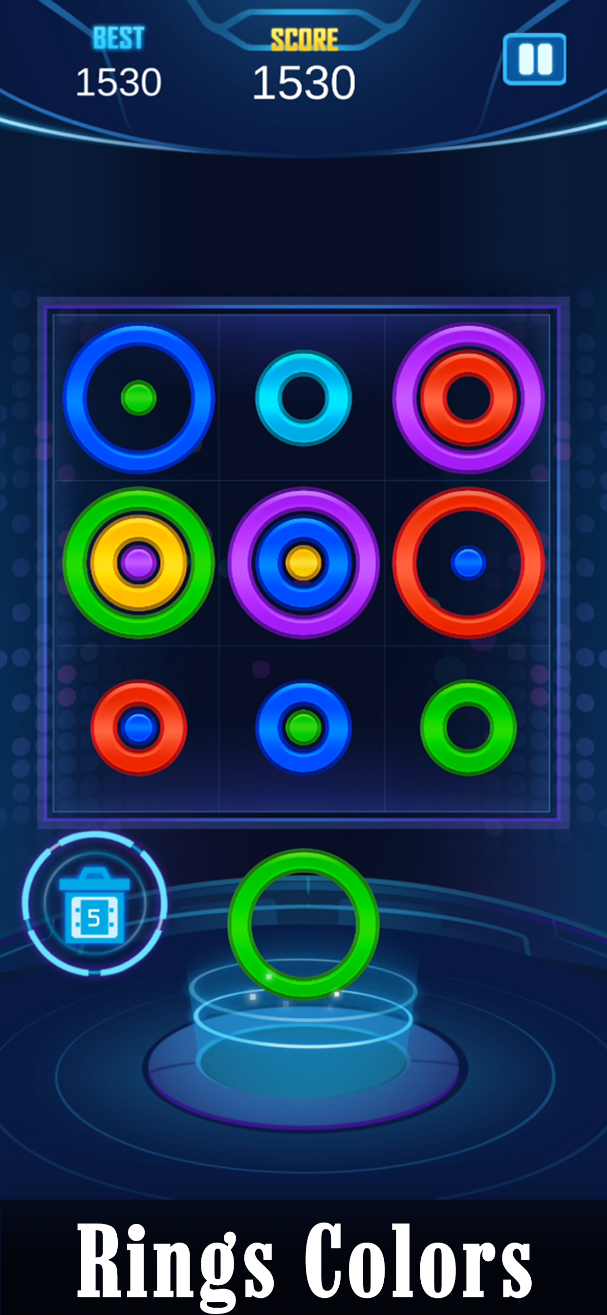 Ring Color Puzzle Match 3 Game screenshot 5